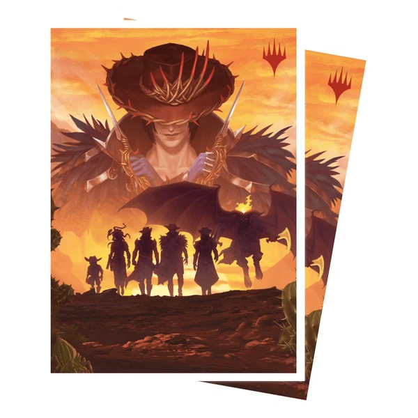 Sleeves: Deck Protector: Magic: The Gathering - Outlaws of Thunder Junction: Silhouette (105) (EN)