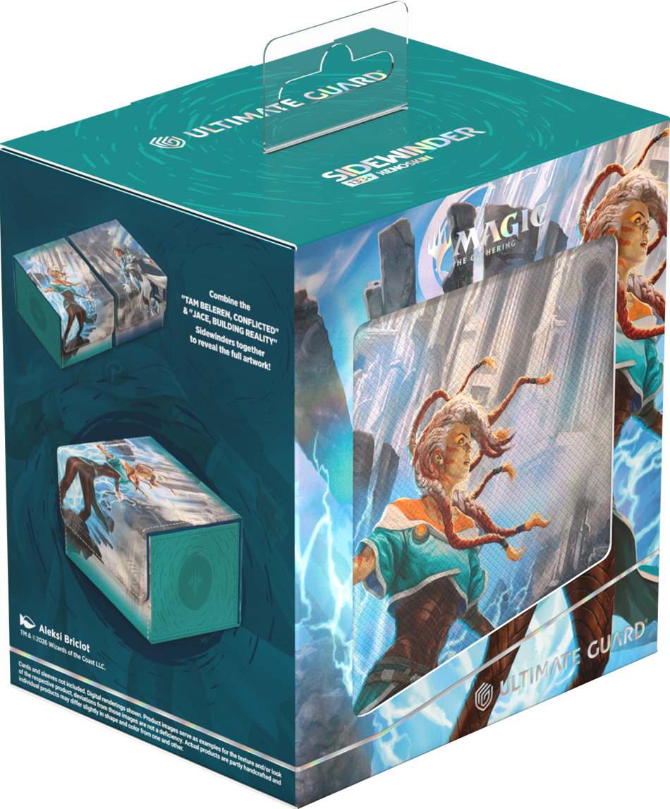 UG DECK CASE SIDEWINDER 133+ XENOSKIN MTG REALITY FRACTURE - Tam Beleren, Conflicted