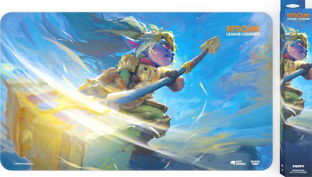 Playmat: Riftbound - League of Legends TCG: Unleashed: Playmat Poppy