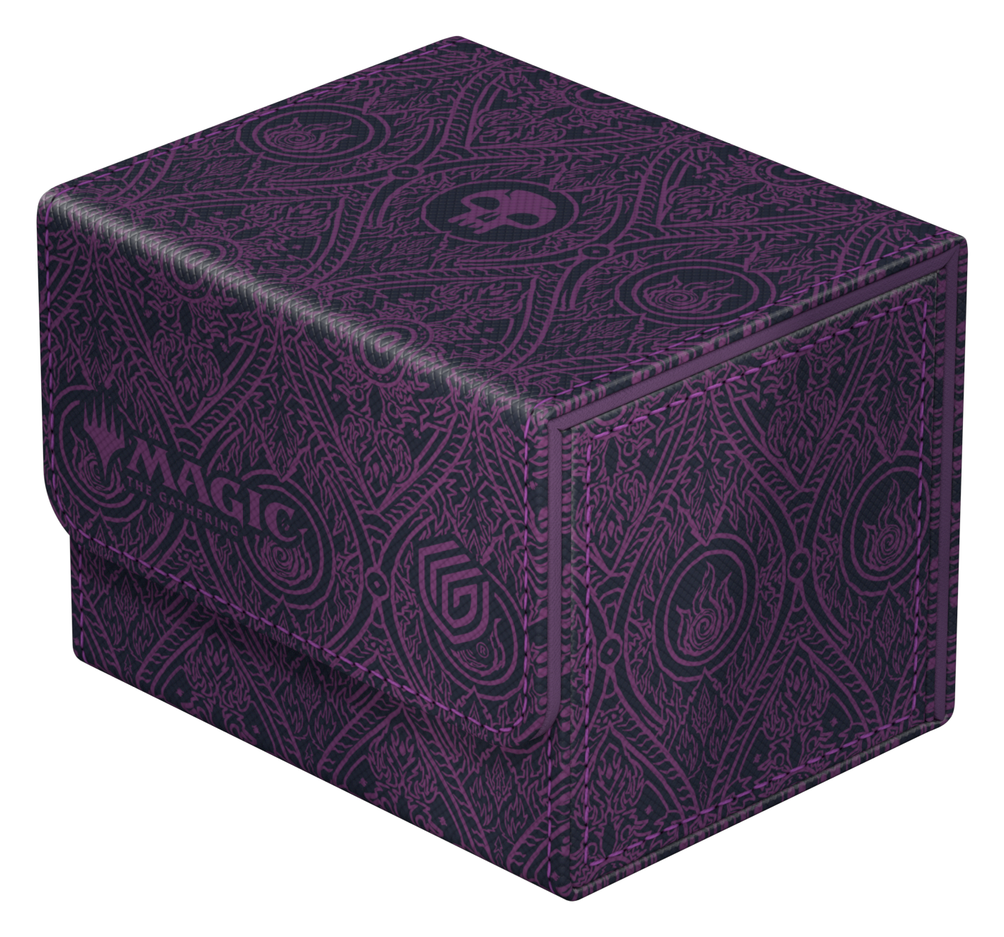 Ug Deck Case Sidewinder 100+ Xenoskin Mtg Avatar: The Last Airbender - Mana Symbol Black