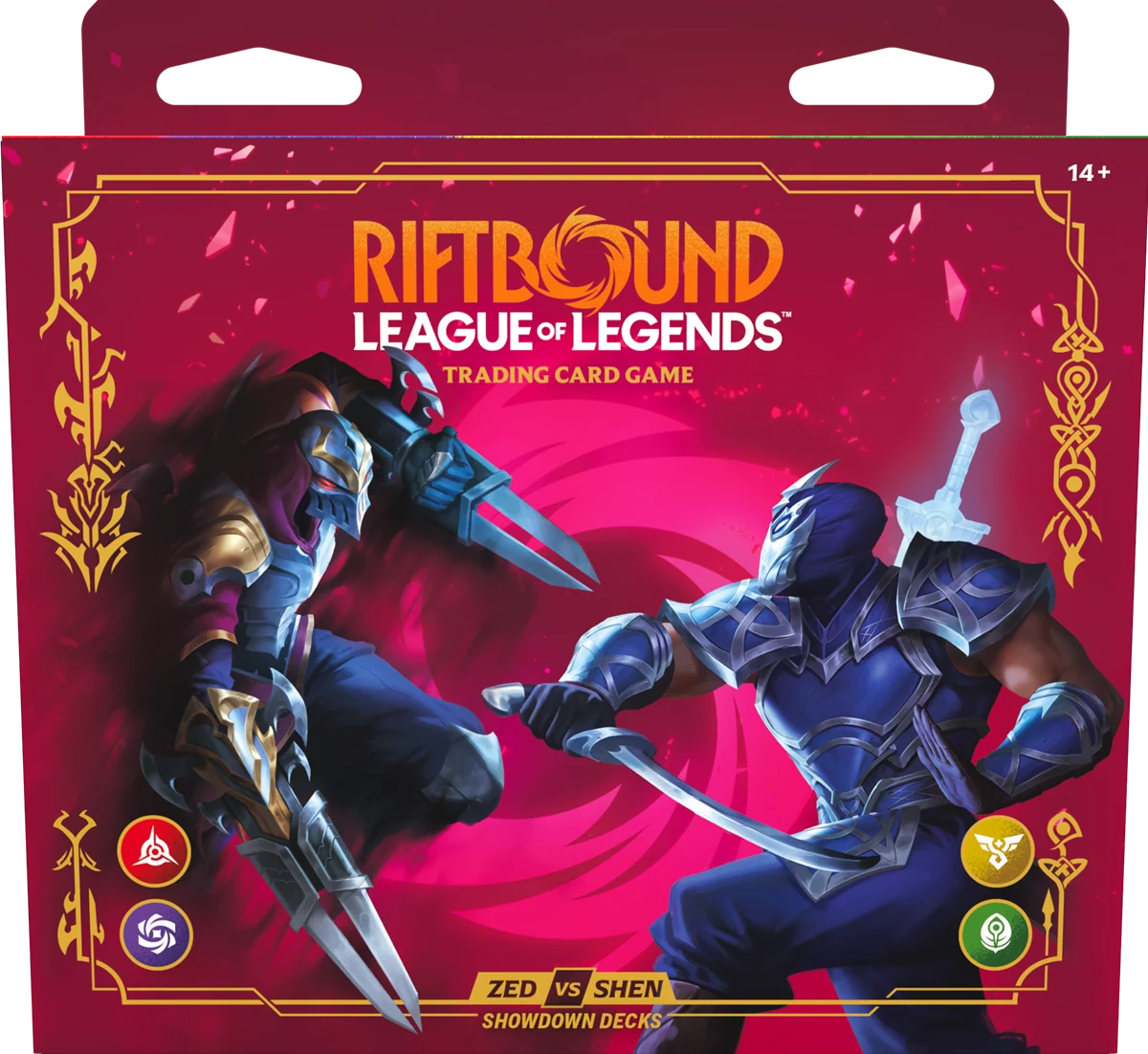 Riftbound - League of Legends TCG - Vendetta - Champion Deck Display: Zed vs. Shen