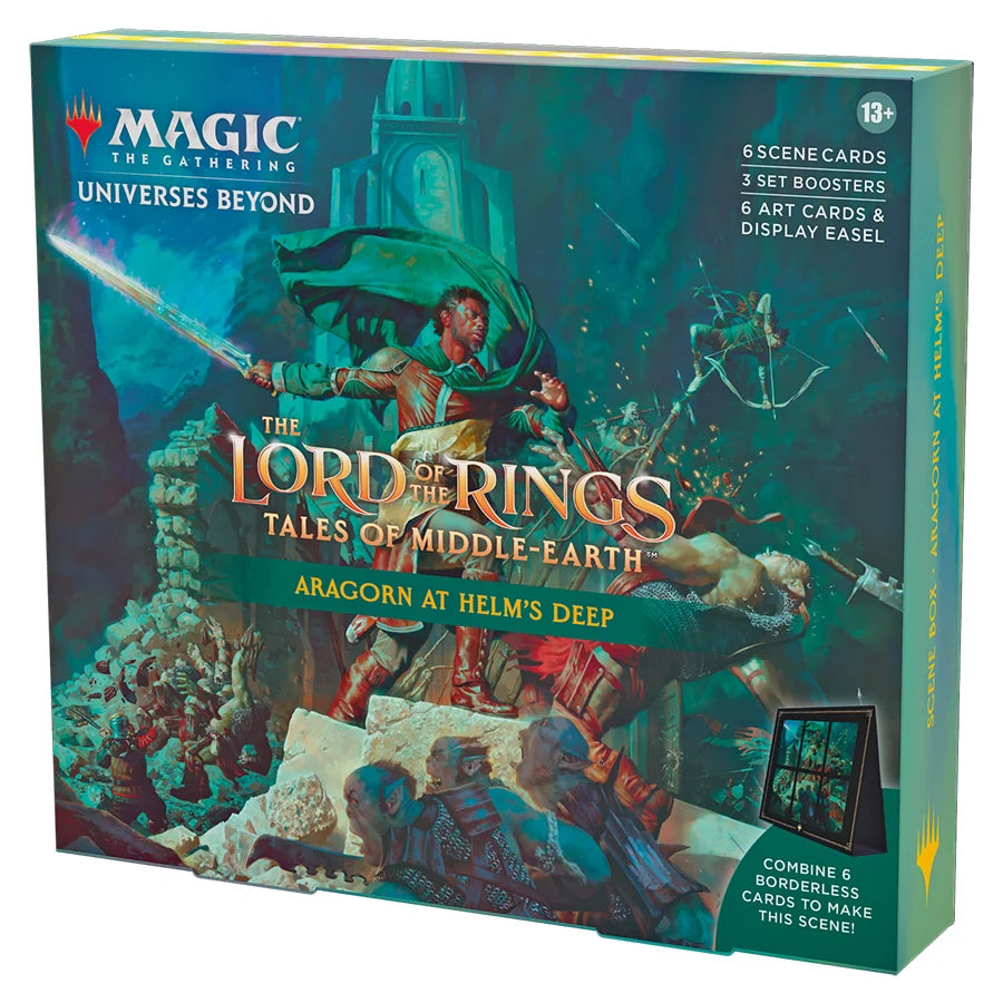 MTG - Lord of the Rings: Tales of Middle Earth - Holiday - Scene Box - Aragorn at Helm's Deep