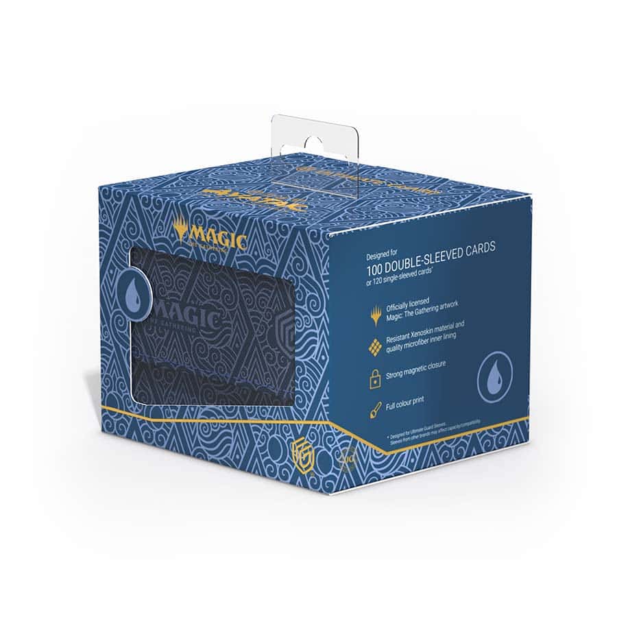 Ug Deck Case Sidewinder 100+ Xenoskin Mtg Avatar: The Last Airbender - Mana Symbol Blue